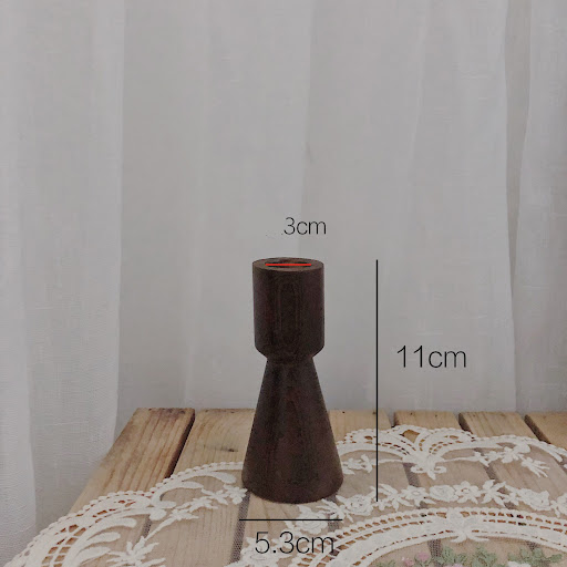 Title 1, Simple wooden candle holder home furnishing, ad...