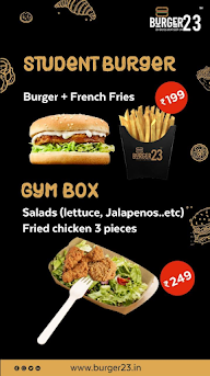 Burger 23 menu 7