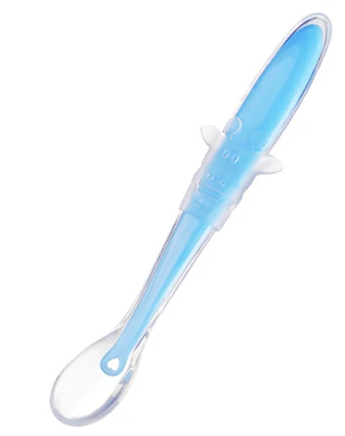 Volledig Siliconen Zachte Babylepel - 3