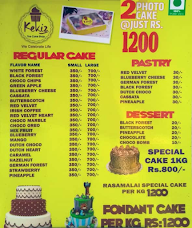 Kekiz - The Cake Shop menu 1