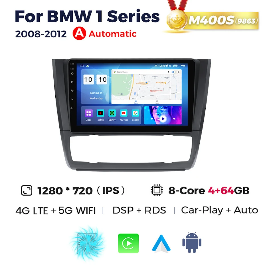 Android Groot Scherm Centrale Bediening Auto Navigatie Radio Verbeter Uw Rijervaring met GPS, Bluetooth, WiFi en meer