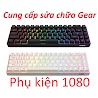 Phím Ajazz K685T Hotswap - Bàn Phím Cơ Không Dây Ajazz K685T Kết Nối Dây, Bluetooth 5.0 Và Wireless 2.4G - Chính Hãng