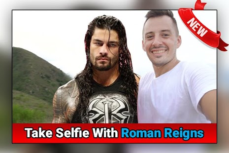 Selfie With Roman Reigns & All WWE Wrestler banner