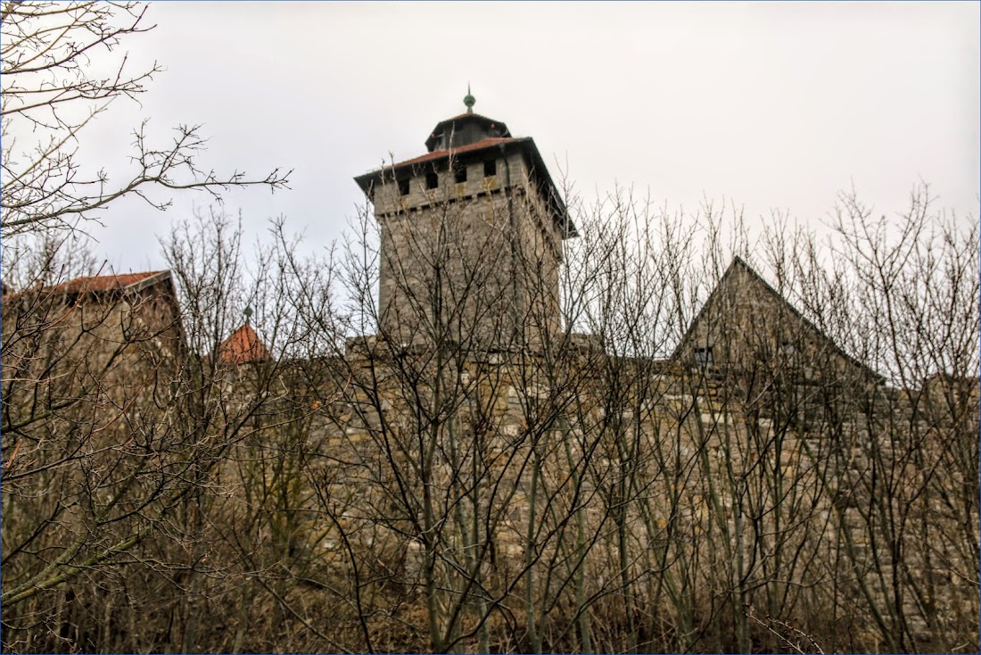 Тюрингенский лес (Thüringer Wald) и Айзенах в январе 2022.