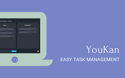 YouKan -  Your Simple Kanban New Tab
