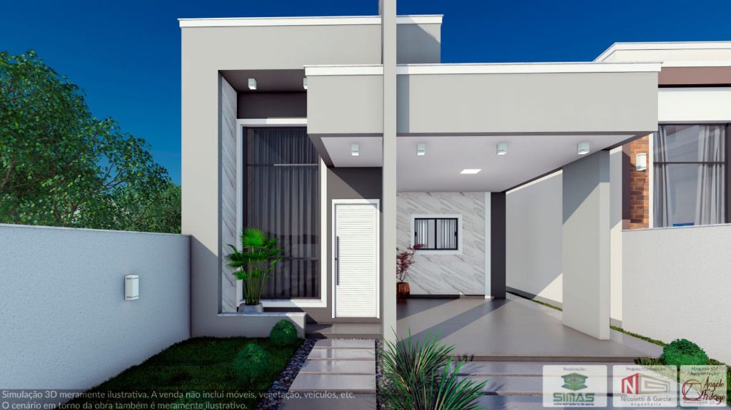 Casa com 3 dormitórios à venda, 99 m² por R$ 430.000 - Parque Residencial Bosque da Mata - Tijucas/SC