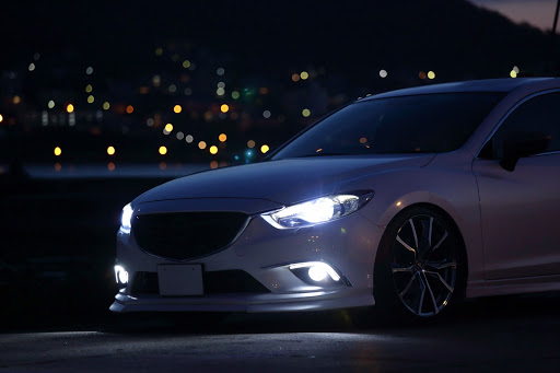 アテンザ Gj2fpの夜景と愛車 函館 埠頭 函館山をバックに 一眼レフに関するカスタム メンテナンスの投稿画像 車のカスタム情報はcartune