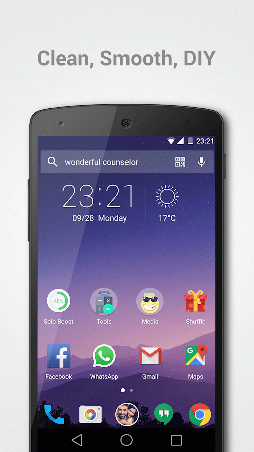 Solo Launcher Clean Smooth Diy v2.4.6.2 Apk for android