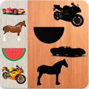 Puzzles For Toddlers - Cars Animals Fruits Vehicle  Icon