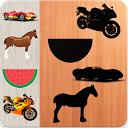 Herunterladen Puzzles For Toddlers - Cars Animals Fruit Installieren Sie Neueste APK Downloader