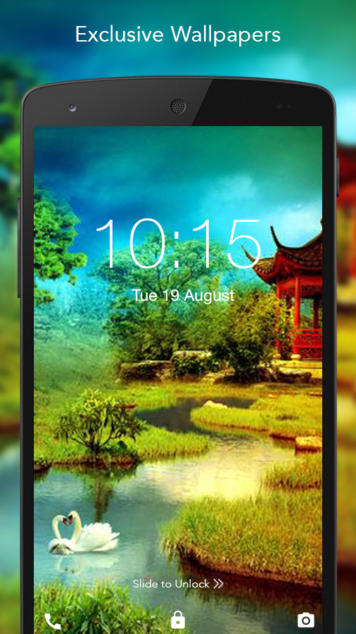 Free Water Garden wallpaper Screen 3
