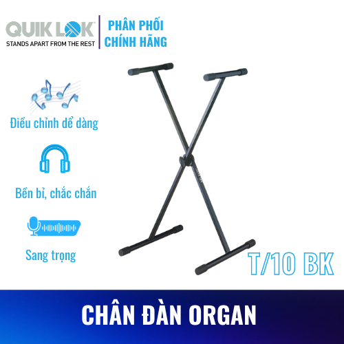 Chân Đàn Organ Quik Lok T/10 Bk