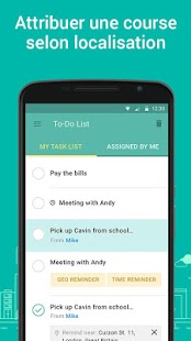  Localisation famille GeoZilla – Vignette de la capture d'écran  