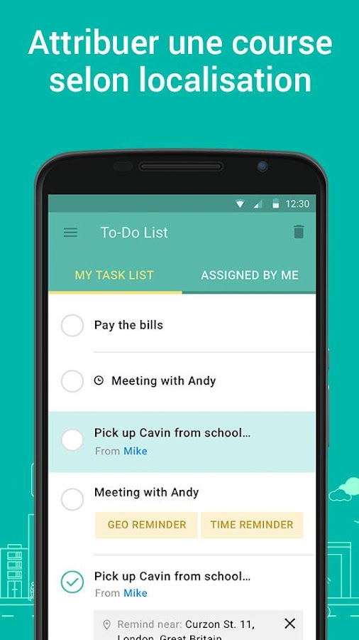   Localisation famille GeoZilla – Capture d'écran 