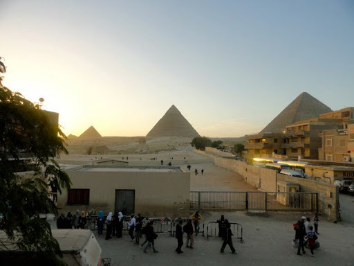 The Pyramids of Giza Egypt 2010