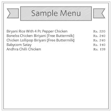 Pappu Juice & Fast Food Corner menu 