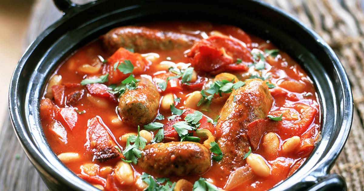 Tomato Sausage Casserole Recipes Yummly