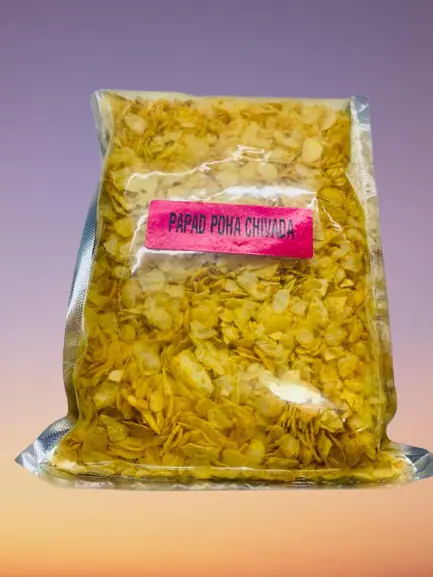 Papad Poha Chivda [200 Grams]