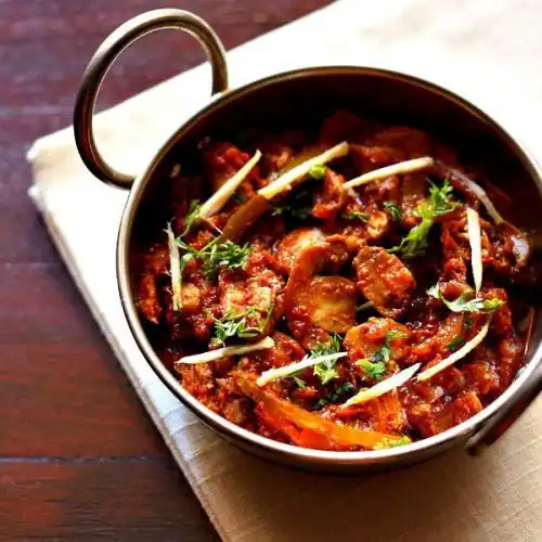 Kadhai Mushroom Masala