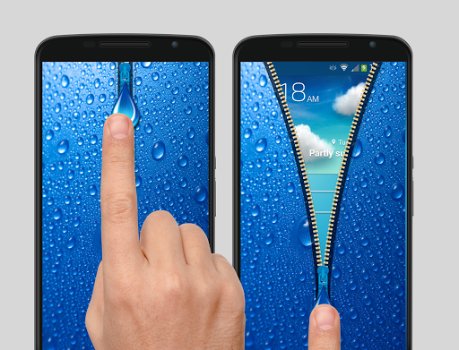 免費下載娛樂APP|Water Drop Zipper Screen Lock app開箱文|APP開箱王
