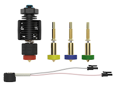 E3D RapidChange Revo Micro Hotend Kit (24v - 0.25mm / 0.4mm / 0.6mm / 0.8mm Nozzles)