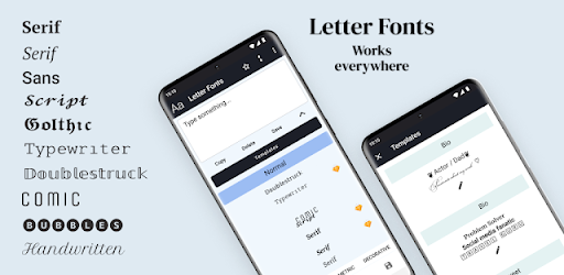 Letter Fonts - Stylish Text