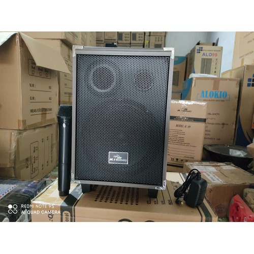 Loa Kéo Di Động Bluetooth Karaoke Q8 Pro Chinh Hang Kiomic
