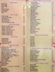 Nandini Deluxe menu 1