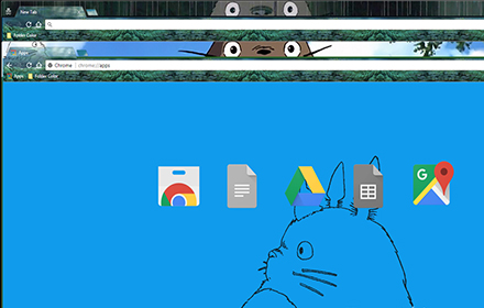 Ghibli Totoro Theme chrome extension