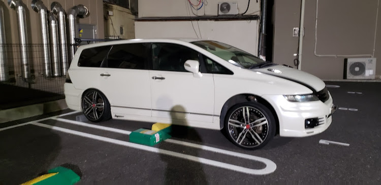 オデッセイのﾎﾞｰﾘﾝｸﾞ大会・ﾏﾘﾎ勢・車の写真撮り忘れ(꒪д꒪IIに関するカスタム事例の投稿画像1枚目