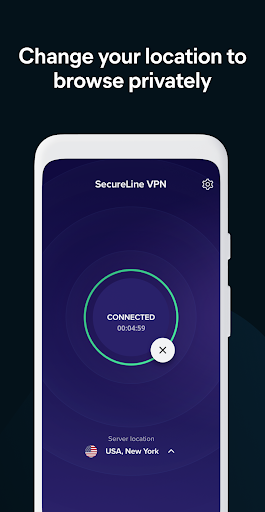 Screenshot Avast SecureLine VPN & Privacy