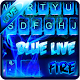 Download Live Blue Fire Keyboard Theme For PC Windows and Mac 6.6.2.2019