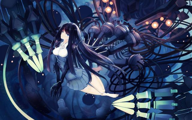 Desktop Wallpaper 次元 Illustration Pixiv chrome extension