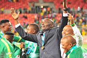 Wedson Nyirenda Coach of Baroka FC during the2018 Telkom Knockout Finals game between Baroka FC and Orlando Pirates at Nelson Mandela Stadium in Port Elizabeth on 08 December 2018.