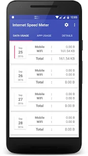 Internet Speed Meter Screenshot