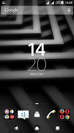 Zig Zag Gray XZ Theme