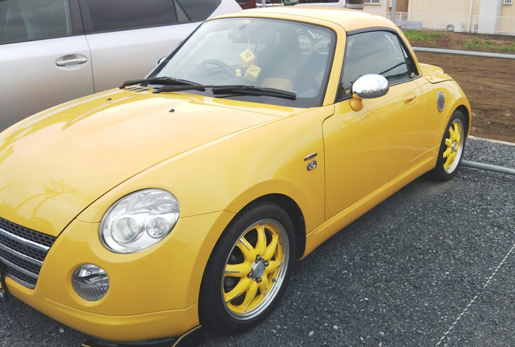 コペンのみんなのセンターキャップが見たい・梅雨は嫌ですね・DIY・車に乗れ無い辛さに関するカスタム事例の投稿画像2枚目