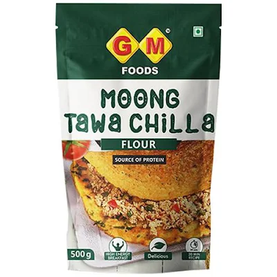 Gm Foods Moong Tawa Chilla - 500 gm