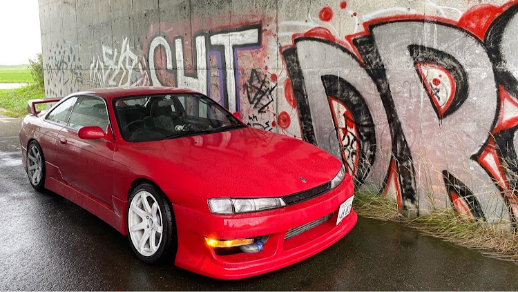 シルビアのS14・全塗装・シルビア・オールペン・ドリフトに関するカスタム事例の投稿画像1枚目