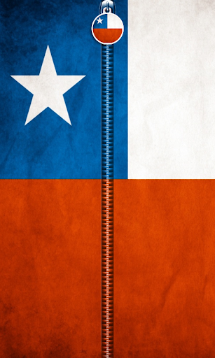 Chile Flag Zipper UnLock