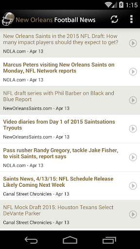 New Orleans Football News