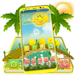 Cover Image of Download Sunny Summer Launcher Theme 1.0 APK
