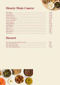 Rowdie Foodie menu 1