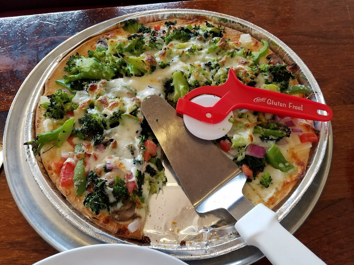 Gluten-Free Pizza at Mazzella's Italian Restaurant