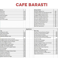 Cafe Barasti menu 3