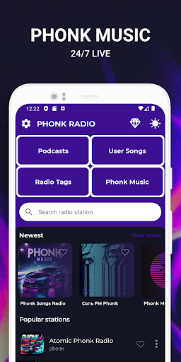 Screenshot Phonk Music: EDM Gaming Radio