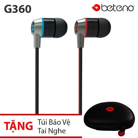 Tai Nghe Bidenuo G380 Classical, Jack Cắm 3.5Mm, Dùng Cho Điện Thoại, Máy Tính Bảng & Máy Tính