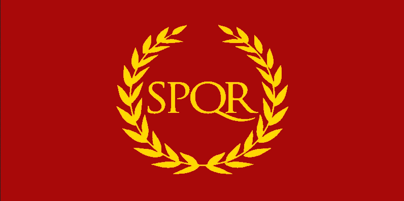 SPQR flagg. Hva betyr SPQR på det romerske flagget?