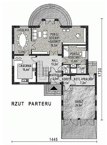 WB-3413 - Rzut parteru