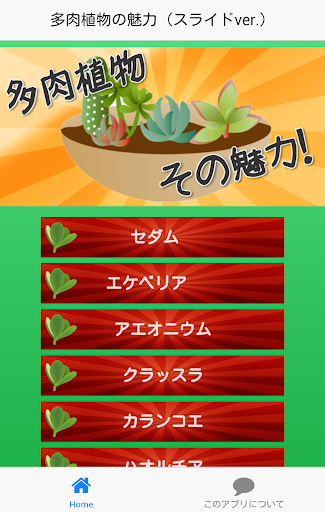 多肉植物の魅力 スライドver.